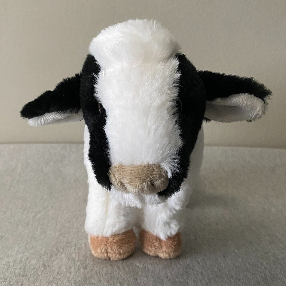 NWOT Aurora World Eco Nation Cow Plush 7" 2021
